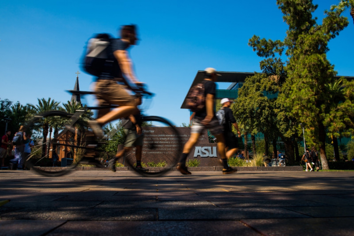 Bikers at ASU