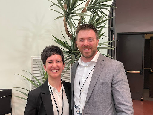 Rachel Hayden and Curtis Buschor